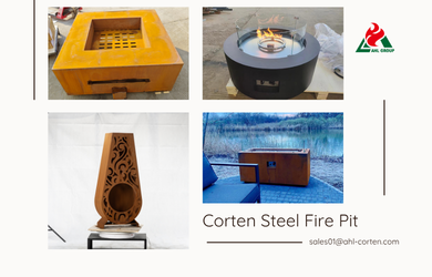 Corten Steel Fire Pit